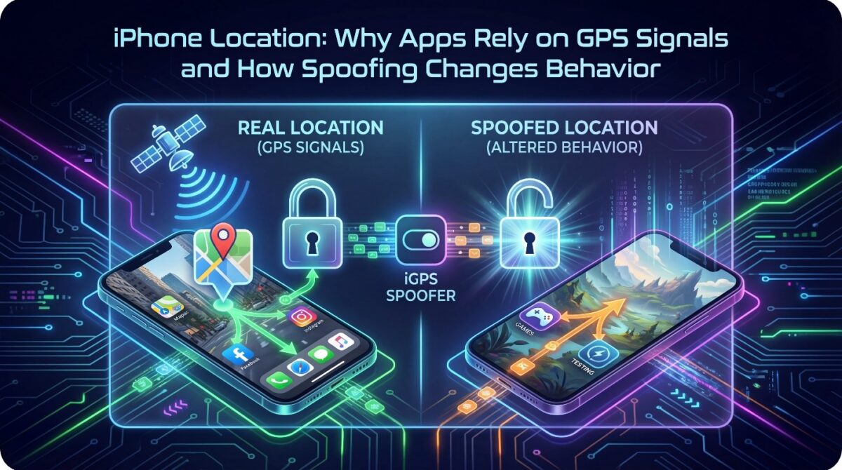 iPhone Location: Why Apps Rely on GPS Signals and How Spoofing Changes Behavior