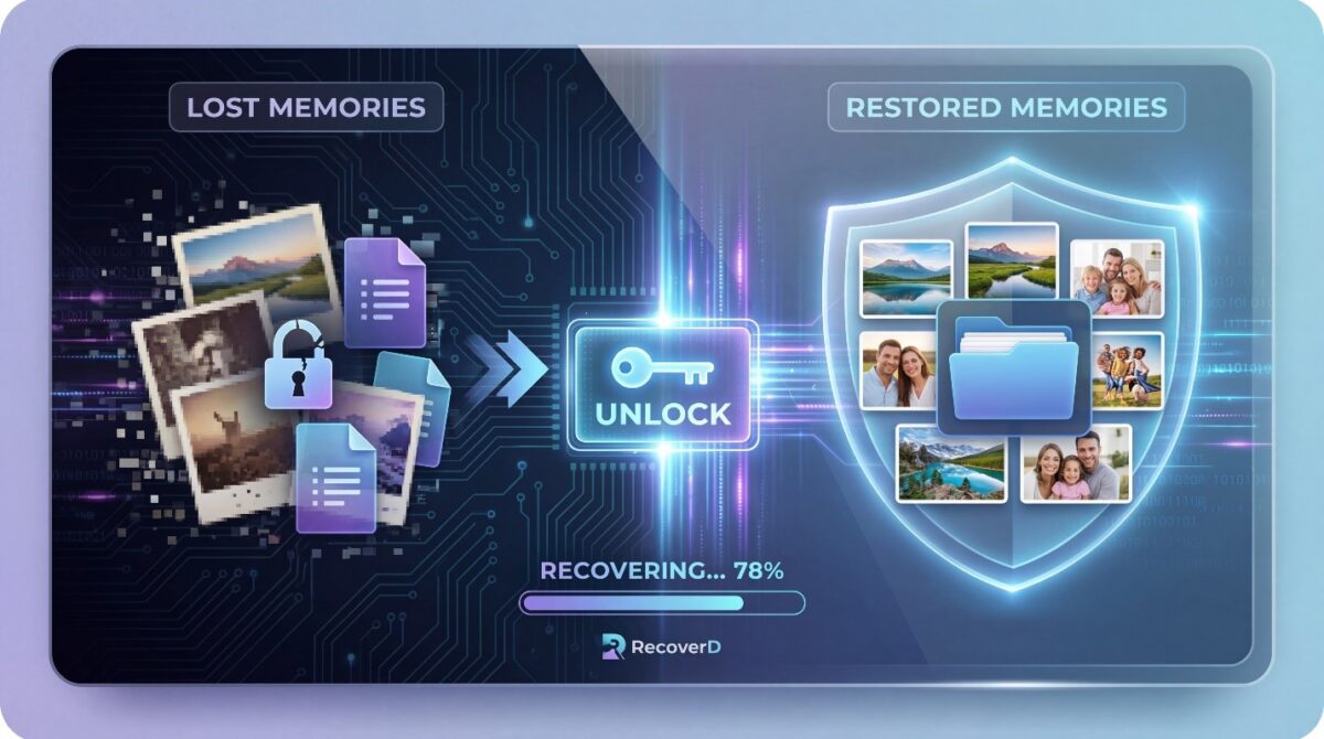 How photo recovery helps to keep your memories alive
